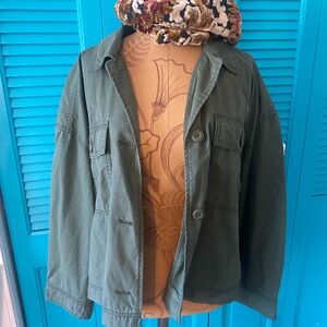 Gap embroidery frog jacket